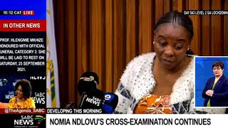 Nomia Ndlovu | Cross-examination of the multiple murder-accused former police officer continues