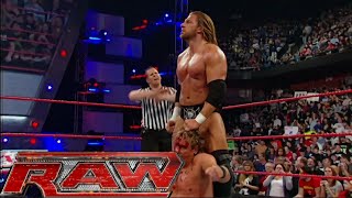 Triple H vs William Regal First Blood Match (Bloody) RAW Jan 07,2008