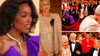Oscars 2023:Angela Bassett goes viral as she reacts to Jamie Lee Curtis win Best Supporting Actress