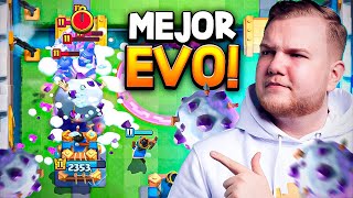 LOS MEJORES MAZOS CON LA NUEVA EVOLUCIÓN DE CLASH ROYALE!