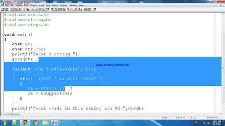 Initial Capital In C Programming