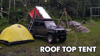 PASANG ROOF TOP TENT TAFT HILINE LONG, HASILNYA WAOOOW.....‼️❗