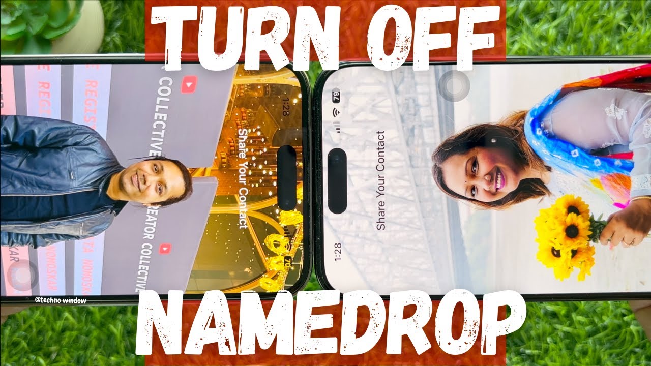 How To Turn OFF / Disable NameDrop On IPhone (iOS 17) - YouTube