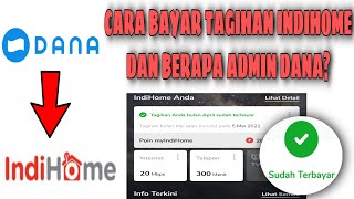 Cara Bayar Tagihan Indihome Menggunakan Aplikasi Dana | Bayar Bulanan Indihome | Berapa Admin Dana?