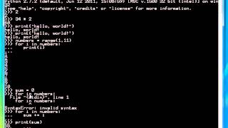Web Programming with Python Tutorial | Python Interpreter