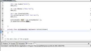Learn Java in Hindi 51 Event Handling learning java