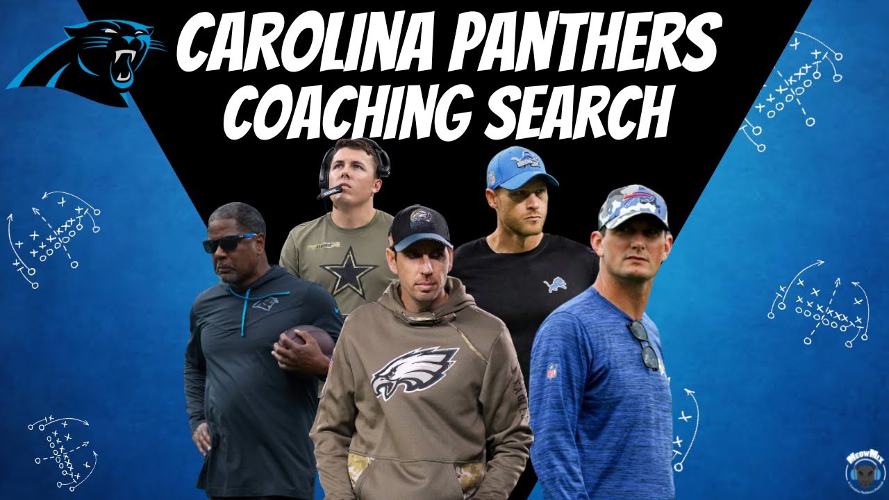 The Carolina Panthers Head Coaching Candidates - YouTube