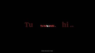 Tu Tu Hai Wahi Dil Ne Jise Apna Kaha Original Version✨Kishore Kumar🥀Black Screen🦋 || #lyrics