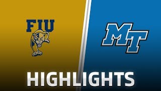 Highlights: FIU at Middle Tennessee