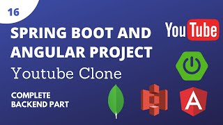 Spring Boot Angular Full Stack Project - Youtube Clone - Part 16