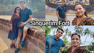 लग्नाच्या वाढदिवशी आम्ही पाहिला गोव्यातील सिन्क्वेरिम किल्ला आणि बीच |Sinquerim fort and Beach Goa