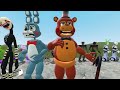 NEW MOMMY LONG LEGS POPPY PLAYTIME 2 VS ALL FNAF 1 9 SECURITY BREACH AND HUGGY WUGGYS In Garry's Mod