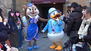 TDS ドナルドの「デイジーには内緒」お見送りディズニー Disney's friends Greeting \