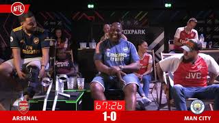 Aubameyang Scores | Arsenal 2-0 Man City Live Stream Reaction