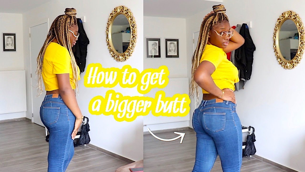 HOW TO GET A BIGGER BUTT: Non Surgical Brazilian Butt Lift - YouTube