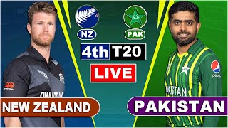 Pakistan vs New Zealand || 4th T20 Match || PAK vs NZ || Live Score 2ND INNINGS