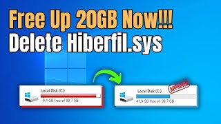 Reclaim 10GB+ on Windows 10/11: Delete Hiberfil.sys Easily!