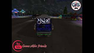 sapana air bus bus simulator Indonesia running led strip lights