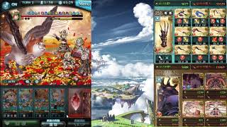 【グラブル】火有利古戦場 95HELL オウルキャット 3ターン (マグナ編成 リロなし)/碧藍幻想 95HELL 火方陣 3回殺