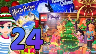 It's Christmas EVE! What's behind door 24 of the Lego Friends & Harry Potter Advent calendars?