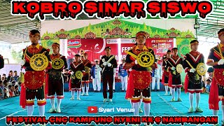 KOBRO SINAR SISWO LIVE FESTIVAL CNC KAMPUNG NYENI ke 6 NAMBANGAN