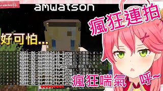 【Hololive】MIKO對著華生不發一語瘋狂拍照(雙視角)【櫻巫女/さくらみこ】【Watson Amelia】