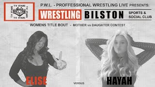 PWL Womens Championship, Elise Vs Hayah