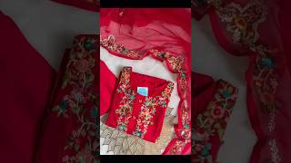 Festive kurta set haul | embroidered kurti haul | meesho kurti haul #shorts #embroidery #kurti #suit