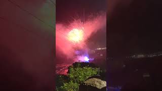 Must watch ! Fireworks at Niagara falls, Canada.#trending #mustwatch #travel