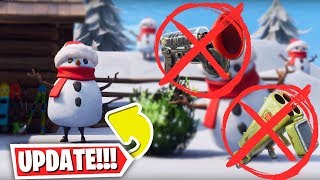 keyword fortnite 7 20 new snowman bush v2 grappler quad launcher vaulted - fortnite aimbot 720