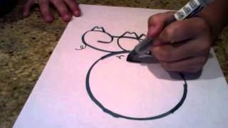 how to draw a cut cartoon pig
