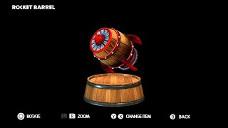 Donkey Kong Country: Tropical Freeze - All Rocket Barrel Levels