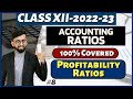 Profitability Ratios in 1 SHOT | Accounting Ratios Class 12 Accounts| Class 12 Accounts |