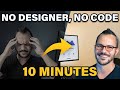 Build a Pro Landing Page With AI in 10 Minutes (No Designer, No Developer, No Code)