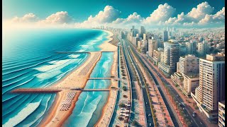 Netanya From the Sky: Israel's Mediterranean Bliss