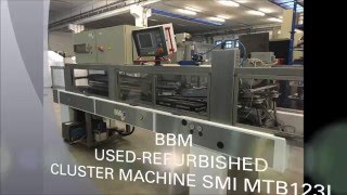 BBM USED CLUSTER PACK MACHINE SMI MTB123L