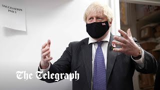 Boris Johnson warns of Covid-19 ‘storm clouds’ in Europe and urges people to get booster vaccines