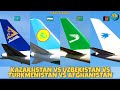 Air Astana Vs Uzbekistan Airways Vs Turkmenistan Airlines Vs Ariana Afghan Airlines Comparison 2022!