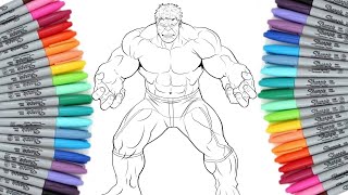 HULK #2 Coloring Pages | AVENGERS | How to Color Hulk | Coloring for Kids |