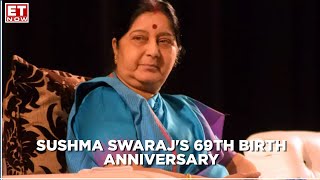 Remembering Sushma Swaraj On Her 69th Birth Anniversary