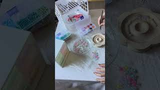 Social Detox ep.1 ฝึกสมาธิด้วยการร้อยสร้อยข้อมือจากลูกปัดแบบง่ายๆ #beads #diy #art