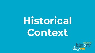Historical Context 101