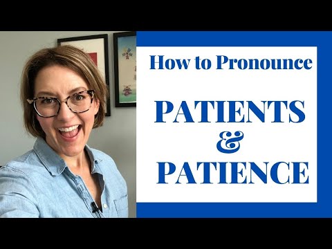 Is the word patient a homophone?