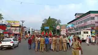 SDPI റാലി അടൂരിൽ Police തടയുന്നു