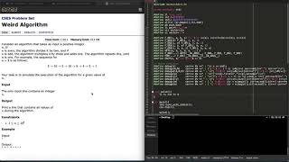 CSES Problem Set Introductory Problems Explanation - Weird Algorithm