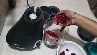 how to make beetroot juice with butterfly mixer#butterfly mixer grinder juicer review#