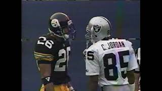 LA Raiders vs Pittsburgh Steelers (8-13-1994) "Classic 1970's Rivalry Heats Back Up In The 1990's"