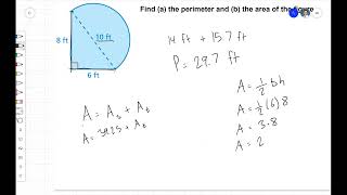 Perimeters and Areas of Composite Figures