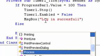 Progressbar Tutorial in Visual Basic 2008