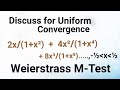 WEIERSTRASS M-TEST